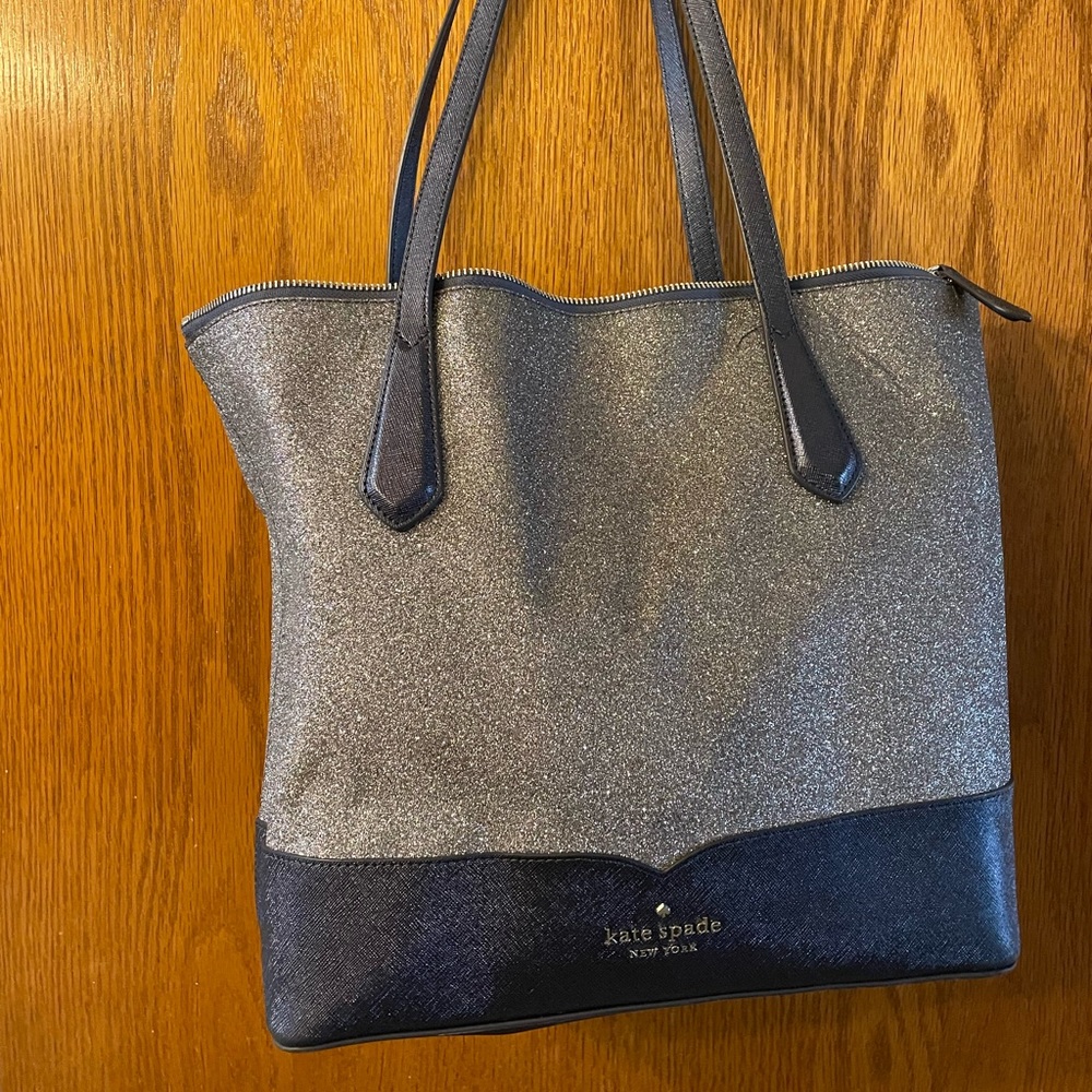 Kate spade glitter tote